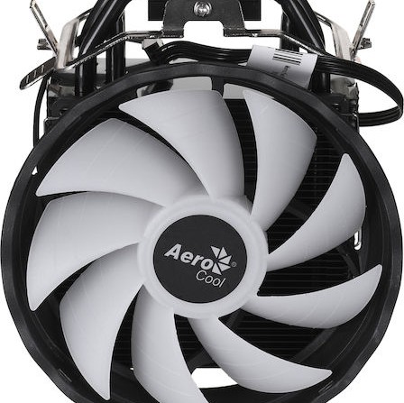 Aerocool AEROPGSRAVE4-FRGB-4P Ψύκτρα Επεξεργαστή για Socket 115x/1200/1700/775 με RGB Φωτισμό