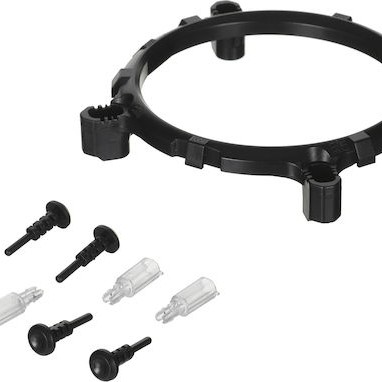 Aerocool AEROPGSRAVE3-FRGB-4P Ψύκτρα Επεξεργαστή για Socket AM4/115x/1700 με RGB Φωτισμό