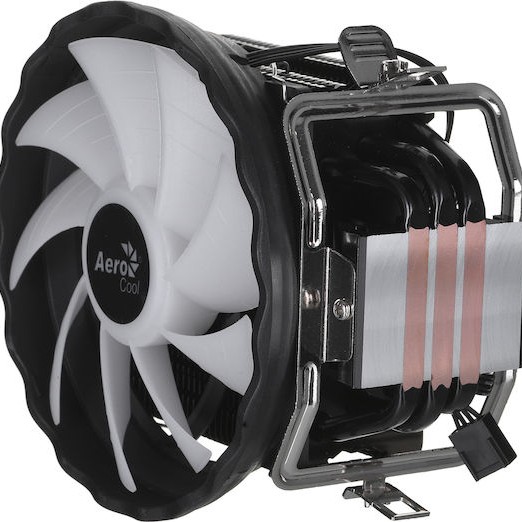 Aerocool AEROPGSRAVE3-FRGB-4P Ψύκτρα Επεξεργαστή για Socket AM4/115x/1700 με RGB Φωτισμό