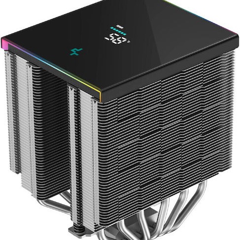 Deepcool AK620 Digital SE Ψύκτρα Επεξεργαστή Διπλού Ανεμιστήρα για Socket AM4/AM5/1200/115x με RGB Φωτισμό