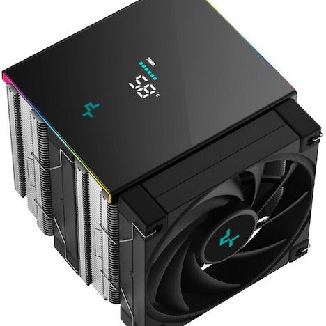 Deepcool AK620 Digital SE Ψύκτρα Επεξεργαστή Διπλού Ανεμιστήρα για Socket AM4/AM5/1200/115x με RGB Φωτισμό
