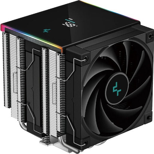 Deepcool AK620 Digital SE Ψύκτρα Επεξεργαστή Διπλού Ανεμιστήρα για Socket AM4/AM5/1200/115x με RGB Φωτισμό
