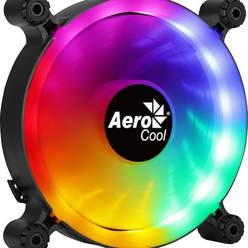Aerocool Spectro 12 FRGB Case Fan 120mm με Σύνδεση 4-Pin Molex