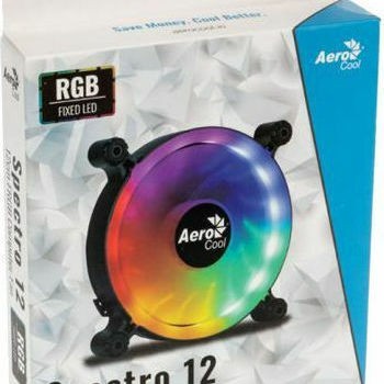 Aerocool Spectro 12 FRGB Case Fan 120mm με Σύνδεση 4-Pin Molex
