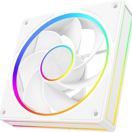 Modecom Volcano Loop Reverse Case Fan με ARGB Φωτισμό Λευκό