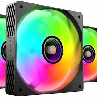 Mars Gaming MFSI4KIT Case Fan 120mm με RGB Φωτισμό