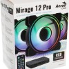 Aerocool Mirage 12 ARGB Pro Case Fan 120mm με Σύνδεση 6-Pin 3τμχ