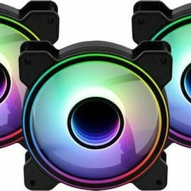 Aerocool Mirage 12 ARGB Pro Case Fan 120mm με Σύνδεση 6-Pin 3τμχ