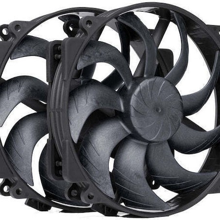 Noctua NF-A14X25R G2 PWM SX2-PP Case Fan 140mm με Σύνδεση 4-Pin 2τμχ chromax.black