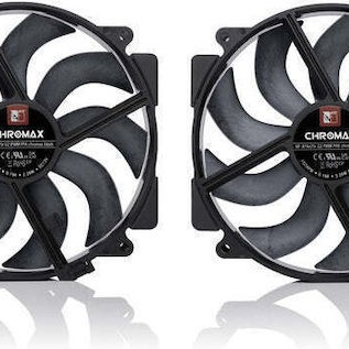 Noctua NF-A14X25R G2 PWM SX2-PP Case Fan 140mm με Σύνδεση 4-Pin 2τμχ chromax.black