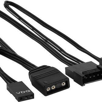 Aerocool Duo 12 Pro RGB Case Fan 120mm με Σύνδεση 6-Pin 3τμχ