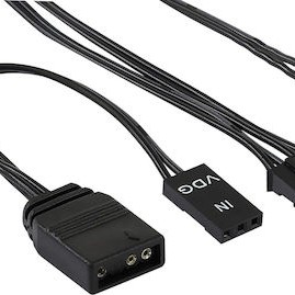 Aerocool Duo 12 Pro RGB Case Fan 120mm με Σύνδεση 6-Pin 3τμχ