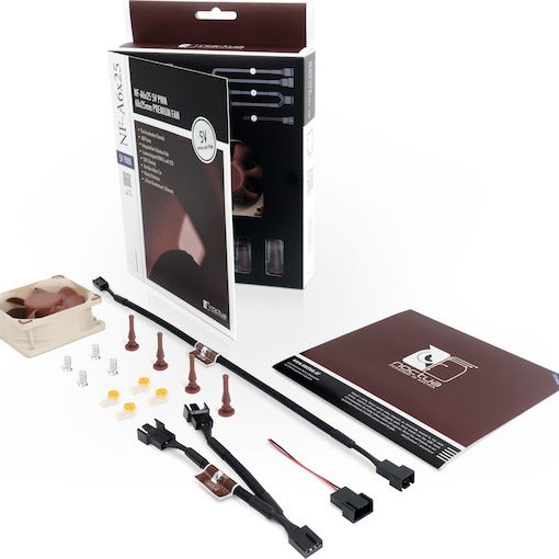 Noctua NF-A6x25 5V Case Fan 60mm με Σύνδεση 4-Pin PWM Καφέ