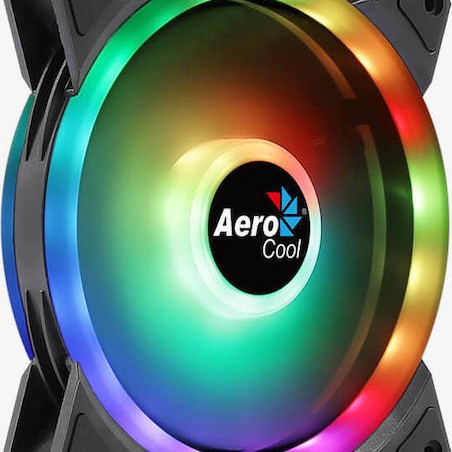 Aerocool PGS Duo 14 ARGB Case Fan 140mm με Σύνδεση 6-Pin