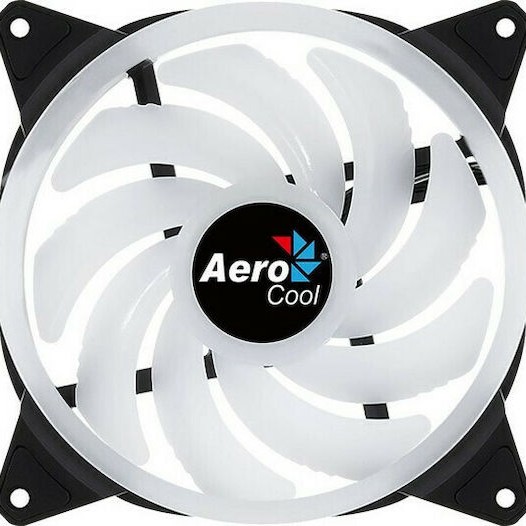 Aerocool PGS Duo 14 ARGB Case Fan 140mm με Σύνδεση 6-Pin