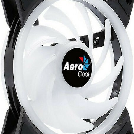 Aerocool PGS Duo 14 ARGB Case Fan 140mm με Σύνδεση 6-Pin