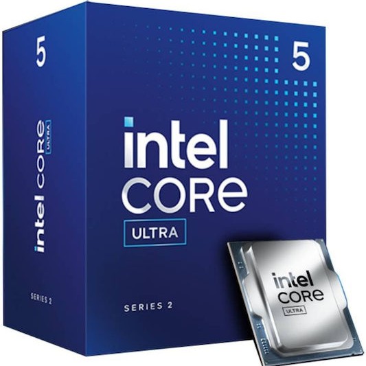Intel Ultra 5 225F 2.7GHz Επεξεργαστής 10 Πυρήνων για Socket 1851 σε Κουτί με Ψύκτρα