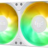Asus TUF Gaming LC III 240 Υδρόψυξη Επεξεργαστή Διπλού Ανεμιστήρα 120mm για Socket AM4/AM5/1700/1200 με ARGB Φωτισμό Λευκή