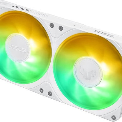 Asus TUF Gaming LC III 240 Υδρόψυξη Επεξεργαστή Διπλού Ανεμιστήρα 120mm για Socket AM4/AM5/1700/1200 με ARGB Φωτισμό Λευκή