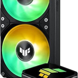 Asus TUF Gaming LC III 240 Υδρόψυξη Επεξεργαστή Διπλού Ανεμιστήρα 120mm για Socket AM4/AM5/1700/1200 με ARGB Φωτισμό