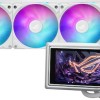 Asus ROG Ryuo IV 360 ARGB Υδρόψυξη Επεξεργαστή Τριπλού Ανεμιστήρα 120mm για Socket AM4/AM5/1700/1200/115x Λευκή