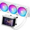 Asus ROG Ryuo IV 360 ARGB Υδρόψυξη Επεξεργαστή Τριπλού Ανεμιστήρα 120mm για Socket AM4/AM5/1700/1200/115x Λευκή