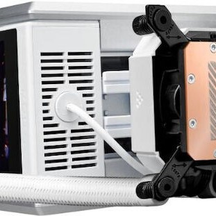 Asus ROG Ryuo IV 360 ARGB Υδρόψυξη Επεξεργαστή Τριπλού Ανεμιστήρα 120mm για Socket AM4/AM5/1700/1200/115x Λευκή