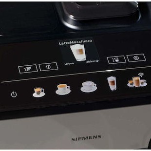 Siemens Eq.500 Αυτόματη Μηχανή Espresso 1500W Πίεσης 15bar για Cappuccino με Μύλο και Wi-Fi Μαύρη