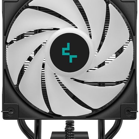Deepcool AG400 Digital BK ARGB Ψύκτρα Επεξεργαστή για Socket AM4/AM5/1200/115x/1700