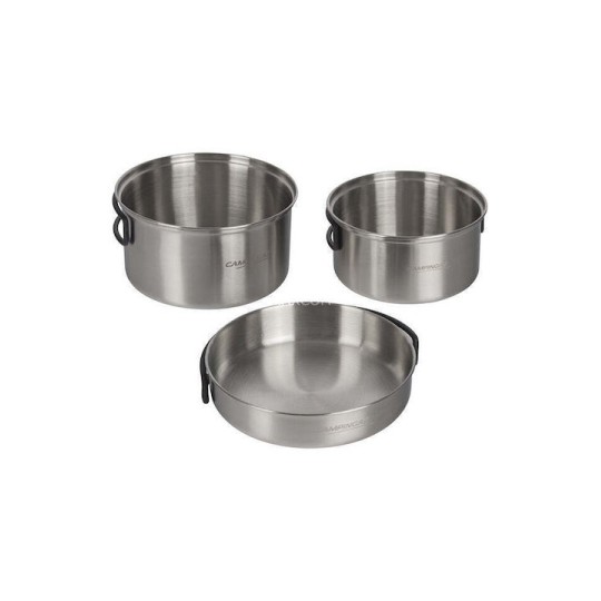 Campingaz Σετ Μαγειρικά Σκεύη από Ανοξείδωτο Ατσάλι 5τμχ