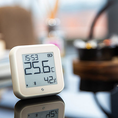Shelly Ψηφιακό Θερμόμετρo & Υγρασιόμετρo για Χρήση σε Εσωτερικό Χώρο