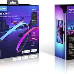 Govee Αδιάβροχη Smart Ταινία LED Wi-Fi 220V RGB Φως 2m Neon Flex με Τροφοδοτικό