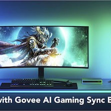 Govee Αδιάβροχη Smart Ταινία LED Wi-Fi 220V RGB Φως 2m Neon Flex με Τροφοδοτικό