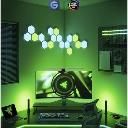 Govee Smart Ταινία LED PC Monitor Pro Kit Wi-Fi Τηλεόρασης RGB Φως 27m με Τροφοδοτικό