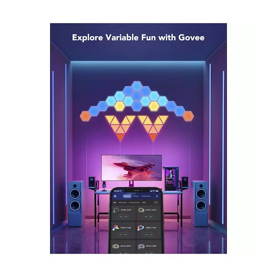 Govee Διακοσμητικό Φωτιστικό LED 2τμχ