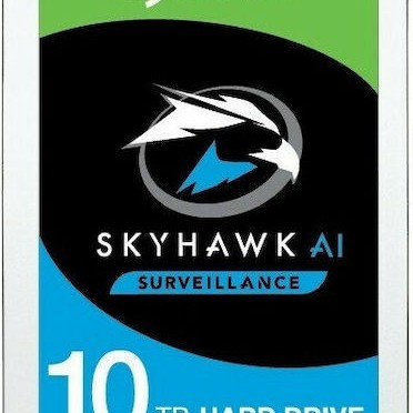 Seagate SkyHawk AI Surveillance 10TB HDD Σκληρός Δίσκος 3.5