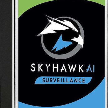 Seagate SkyHawk AI Surveillance 10TB HDD Σκληρός Δίσκος 3.5