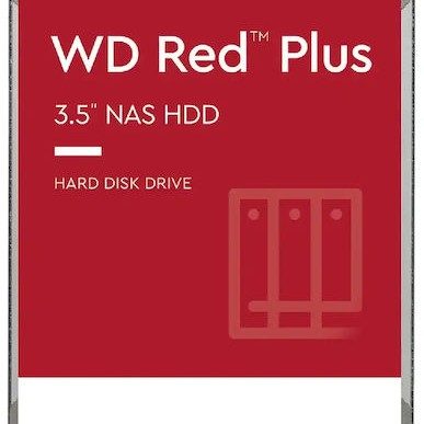 Western Digital Red Plus 4TB HDD Σκληρός Δίσκος 3.5