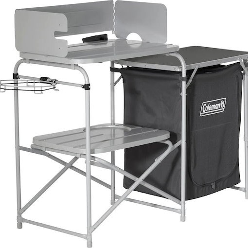 Coleman Τραπέζι για Camping Πτυσσόμενο 141x98.5x60cm Γκρι