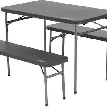 Coleman Pack Away Τραπέζι για Camping Πτυσσόμενο σε Βαλιτσάκι Μαύρο 4τμχ