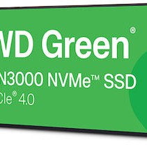 Western Digital Green SN3000 SSD 500GB M.2 NVMe PCI Express 4.0 Bulk WDS500G4G0E-00CPS0