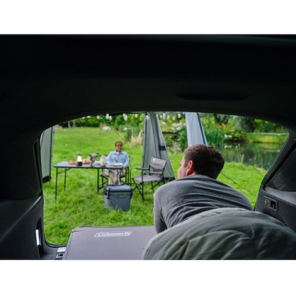 Coleman Αυτοφούσκωτο Ημίδιπλο Υπόστρωμα Camping 200x128cm Πάχους 7.5cm Γκρι