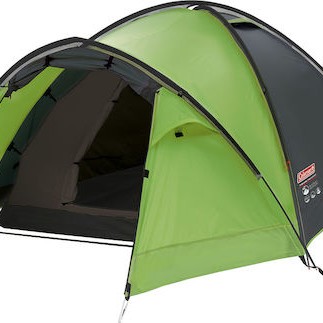 Coleman Pingora 3 Blackout Χειμερινή Σκηνή Camping Igloo Ορειβασίας Πράσινη με Διπλό Πανί για 3 Άτομα Αδιάβροχη 5000mm 210x180x110εκ.