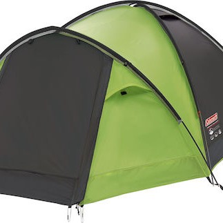 Coleman Pingora 3 Blackout Χειμερινή Σκηνή Camping Igloo Ορειβασίας Πράσινη με Διπλό Πανί για 3 Άτομα Αδιάβροχη 5000mm 210x180x110εκ.