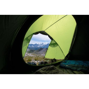 Coleman Pingora 3 Blackout Χειμερινή Σκηνή Camping Igloo Ορειβασίας Πράσινη με Διπλό Πανί για 3 Άτομα Αδιάβροχη 5000mm 210x180x110εκ.