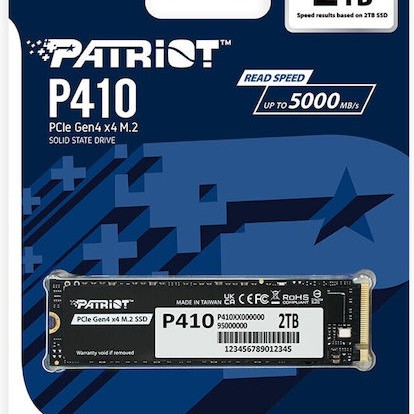 Patriot Viper P410 SSD 2TB M.2 NVMe PCI Express 4.0 P410P2TBM28H