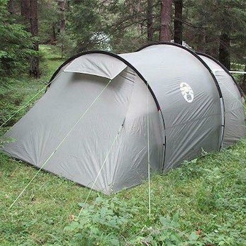 Coleman Coastline 3 Plus Σκηνή Camping Τούνελ Πράσινη με Διπλό Πανί 4 Εποχών για 3 Άτομα 440x200x150εκ.