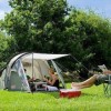 Coleman Coastline 3 Plus Σκηνή Camping Τούνελ Πράσινη με Διπλό Πανί 4 Εποχών για 3 Άτομα 440x200x150εκ.