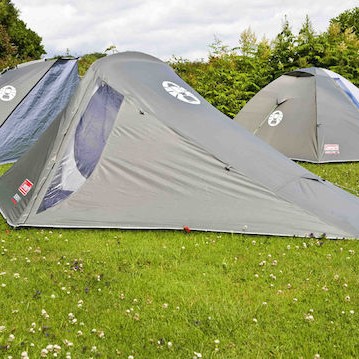 Coleman Bedrock 2 Σκηνή Camping Ορειβασίας Χακί 4 Εποχών για 2 Άτομα Αδιάβροχη 3000mm 260x130x90εκ.