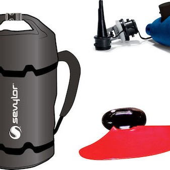 Sevylor Alameda 2000026700 Φουσκωτό Kayak Θαλάσσης 3 Ατόμων Τιρκουάζ